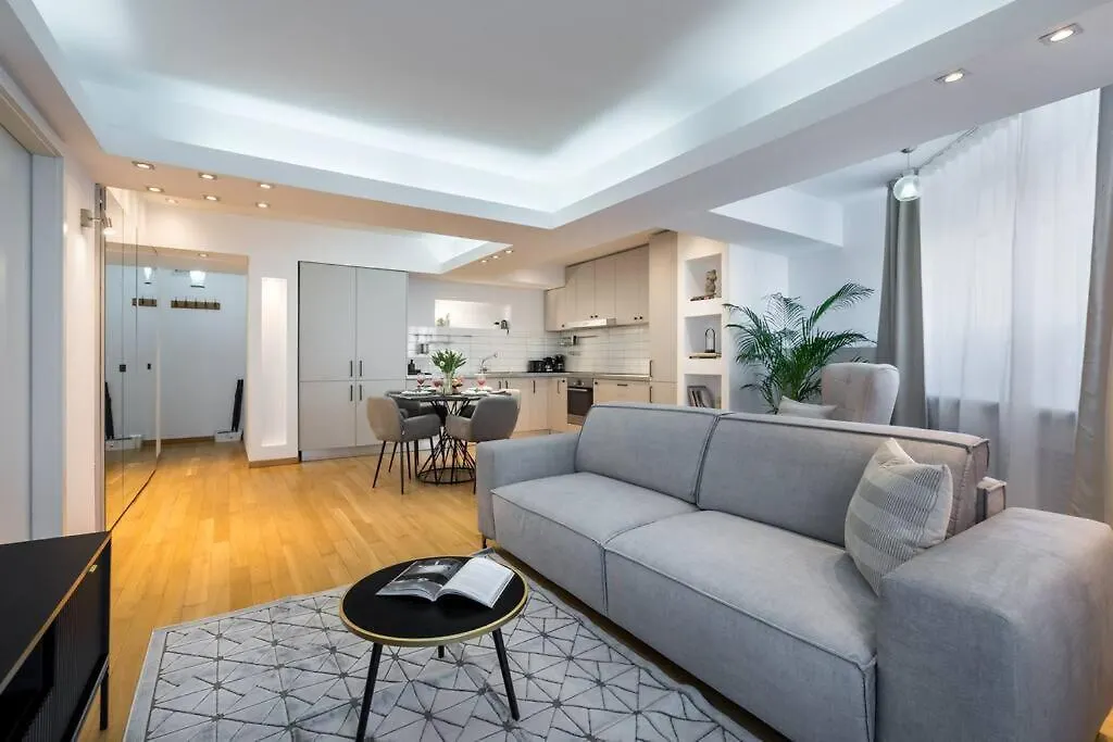Superb River Views 1Br + Parking Bucharest Romania